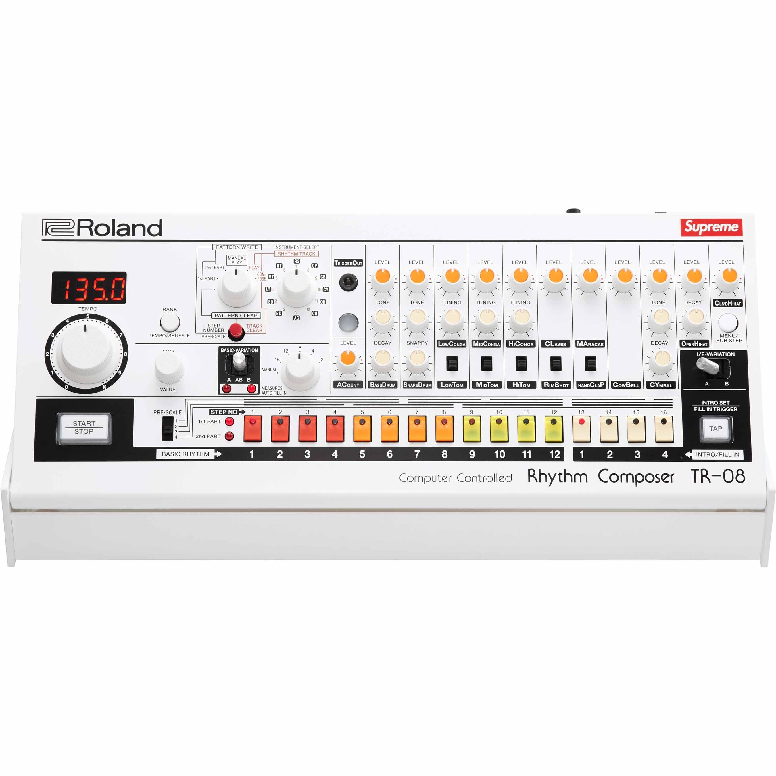 Supreme®/Roland® TR-08 Rhythm Composer view 3